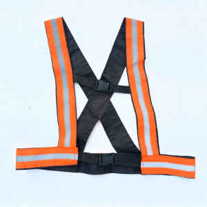 Reflector strip vest